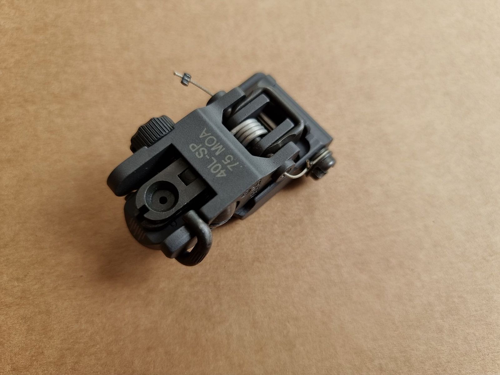 *RARE* A.R.M.S. - #50-C Rail System with #41-BL Folding Gas Block Sight and #40-L Rear Sight - 2000s AR15
