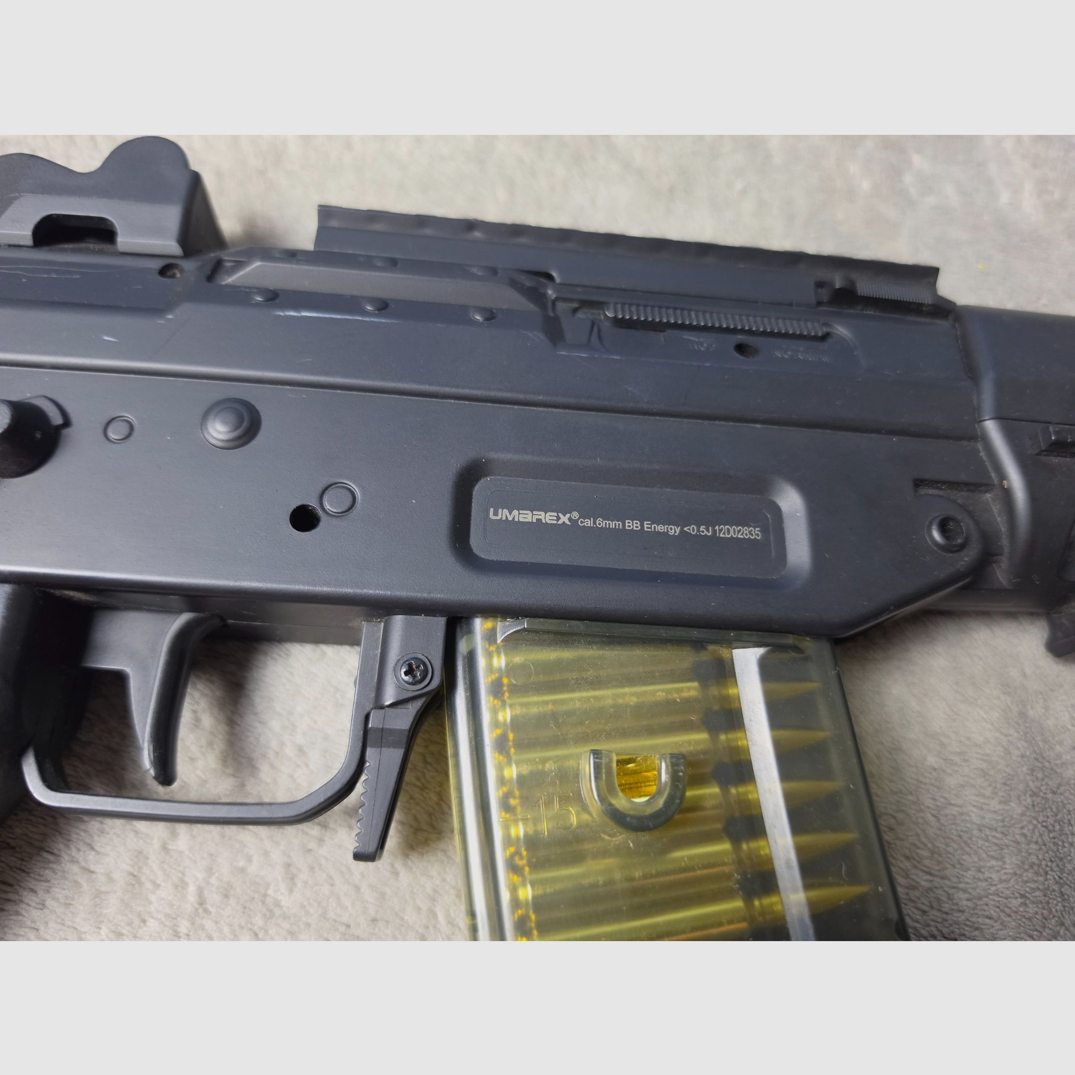 Umarex Combat Zone RS2 Softair rifle AEG (<0.5 Joule) complete set, imagen 10 de 11