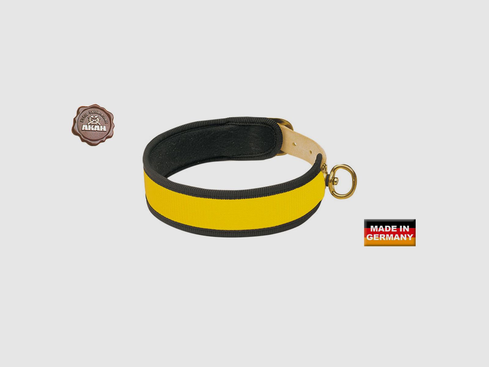 AKAH Schweißhalsung Spezial neongelb