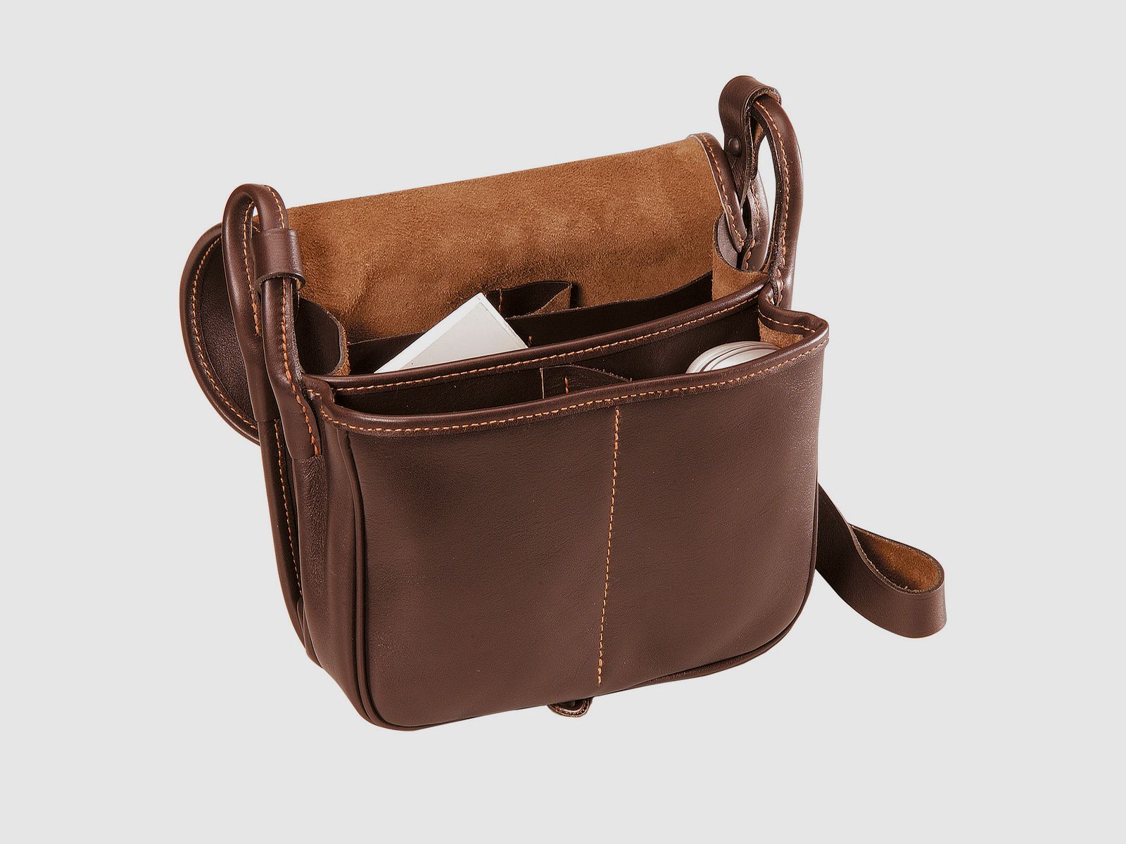 Förstertasche aus Pull-up Leder