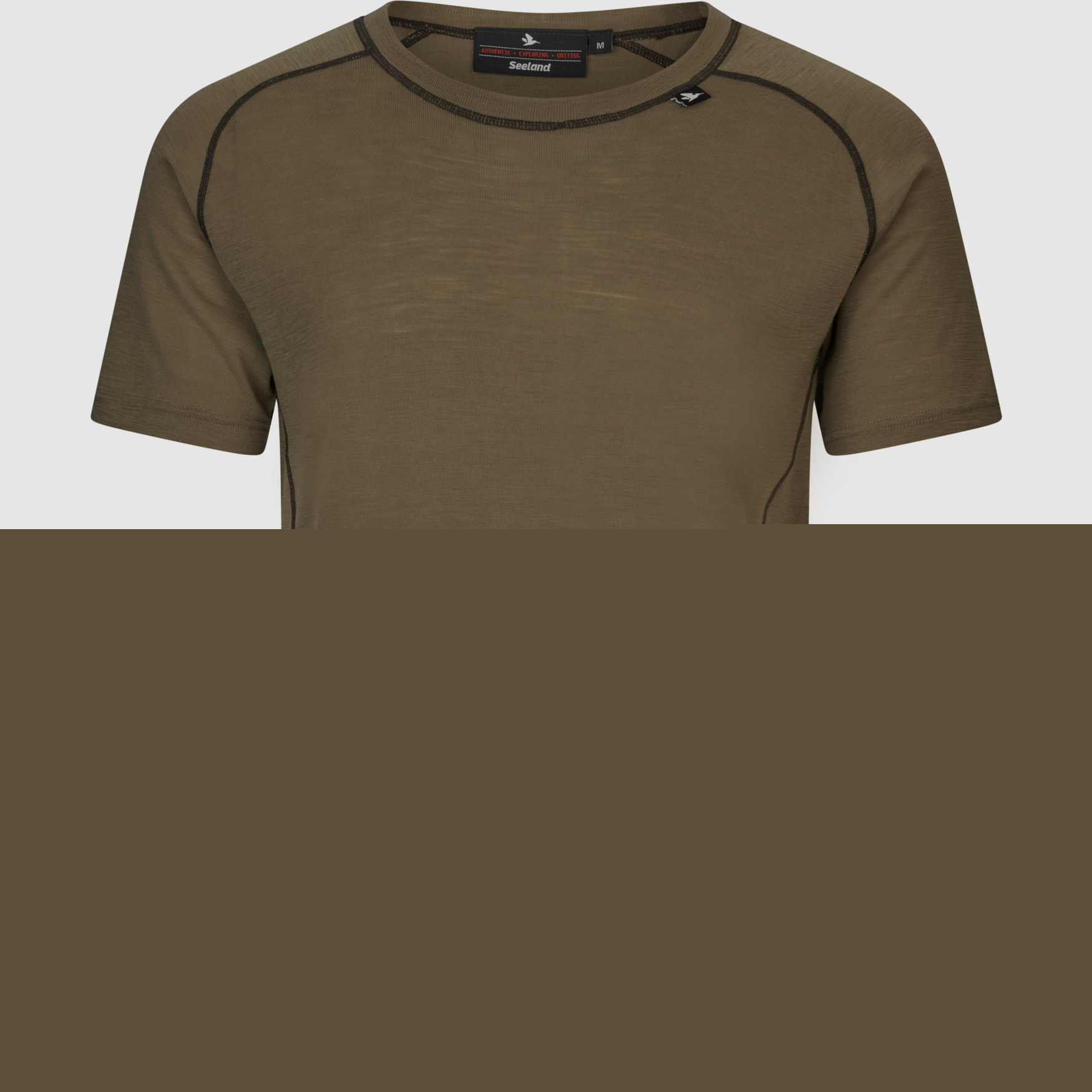Seeland Apex Merino T-Shirt Herren Covert Green, M