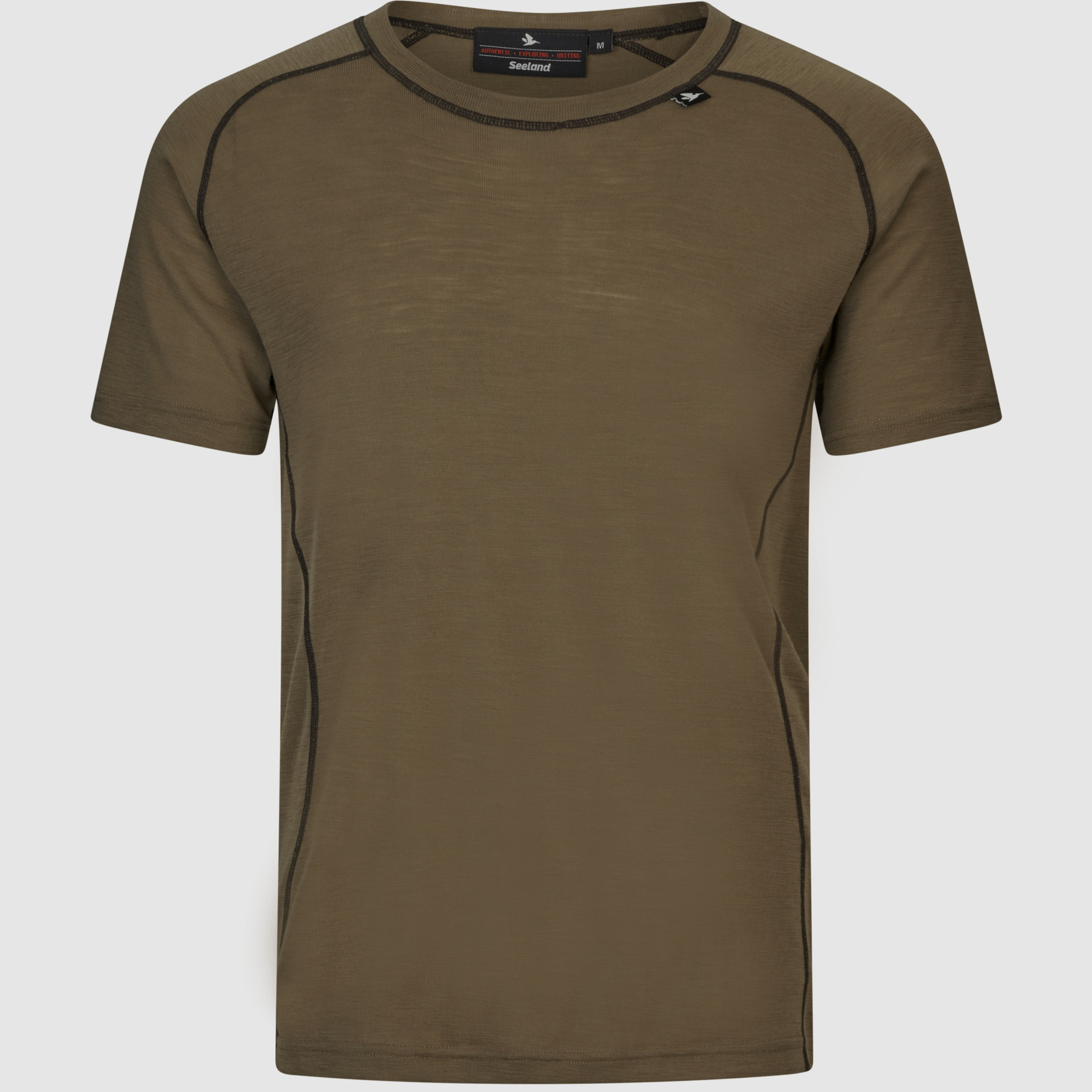 Seeland Apex Merino T-Shirt Męski Covert Green, M