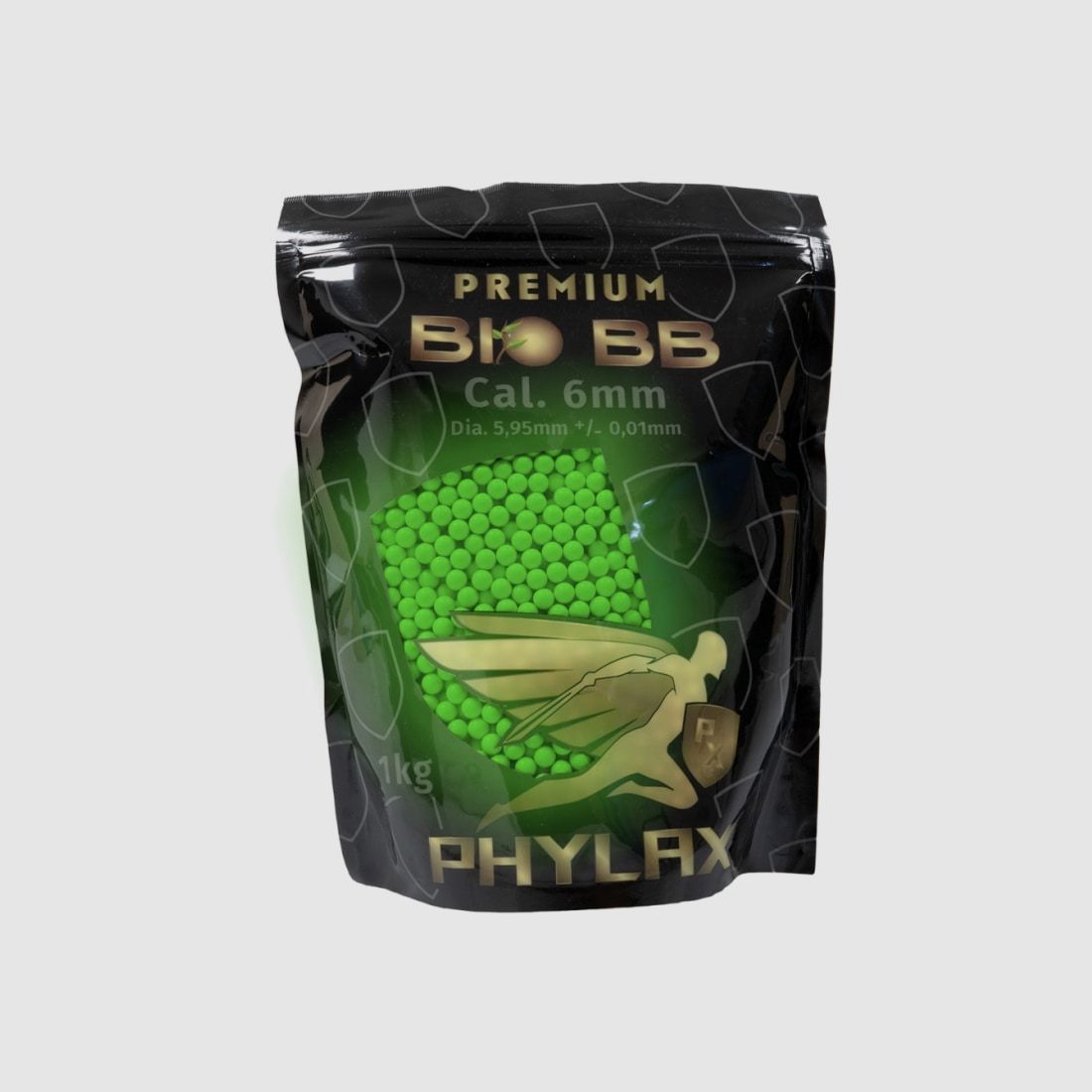 PHYLAX 028g Premium Airsoft BIO Tracer BBs / Airsoft Munition (1Kg / 3571 Schuss)