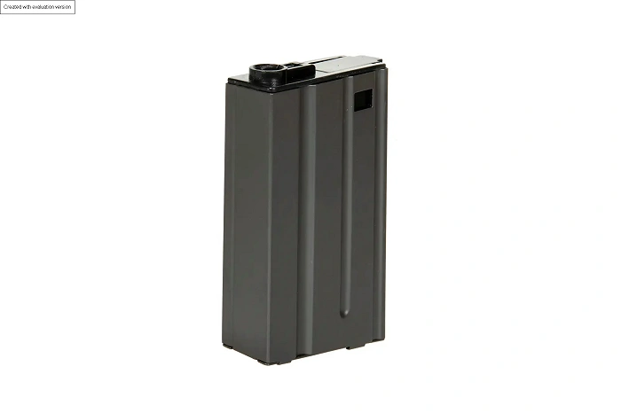 Chargeur hi-cap de 160 billes pour répliques M4/M16 – Noir, image 1 sur 6