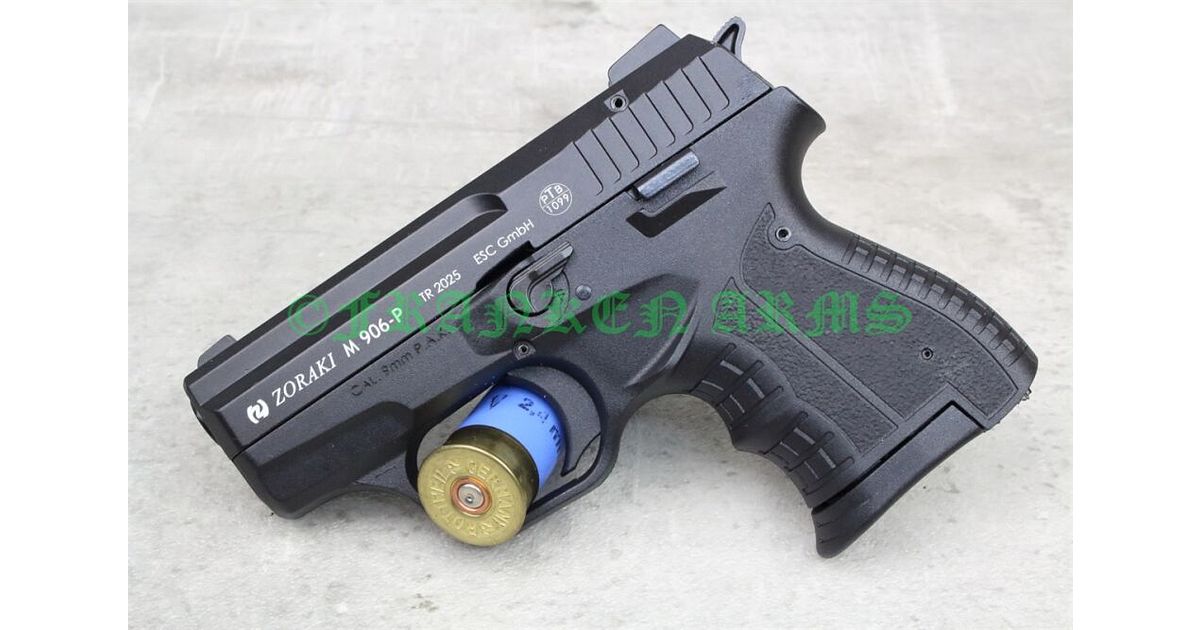 Zoraki M 906-P Black 9mm P.A.K. - Gunfinder