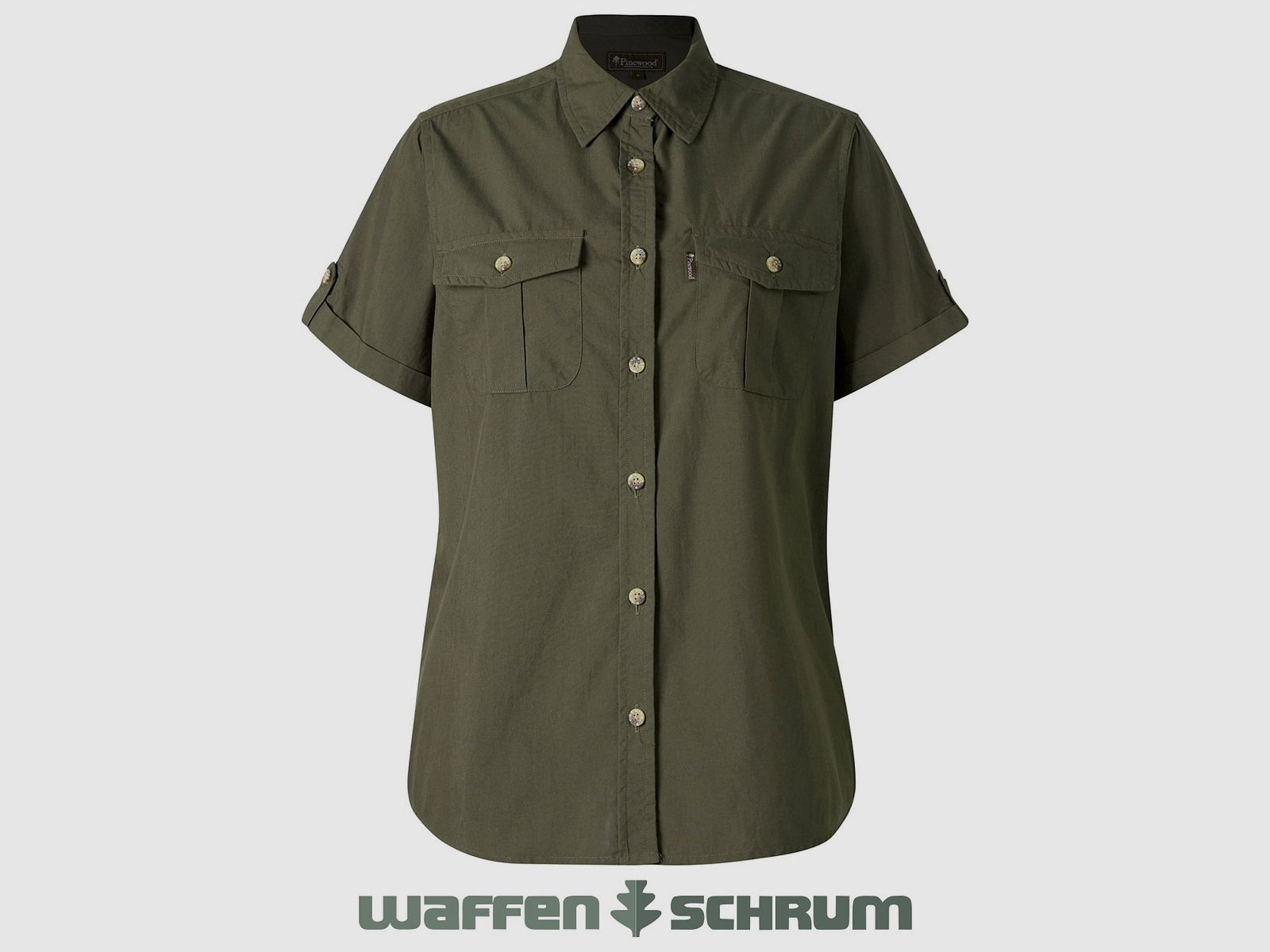 Pinewood Bluse Safari Moss Green