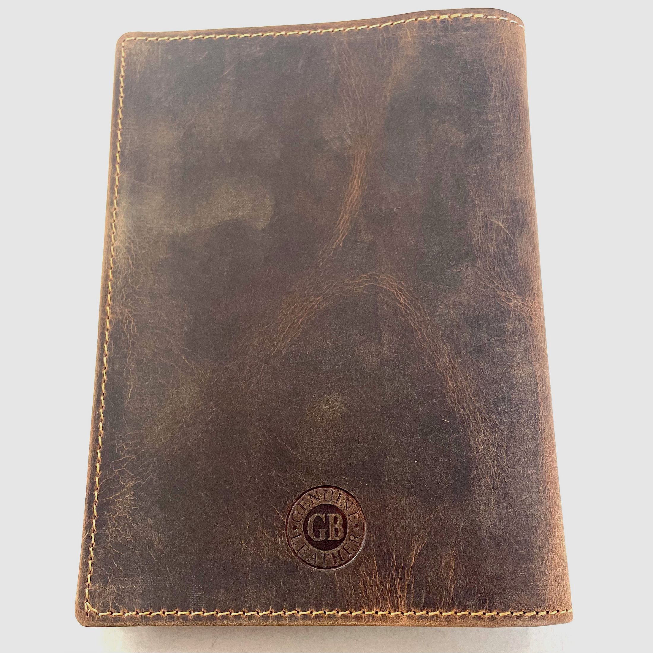 Greenburry 328B-Hecht-25 Vintage Ausweismappe 4tlg. Hecht brown