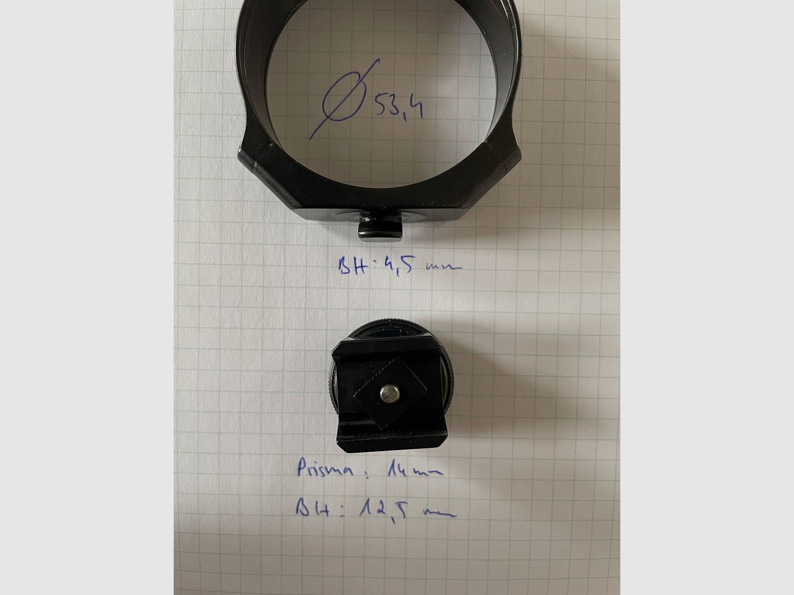Schwenkmontage für Zeiss Zielfernrohr Diavari 48
