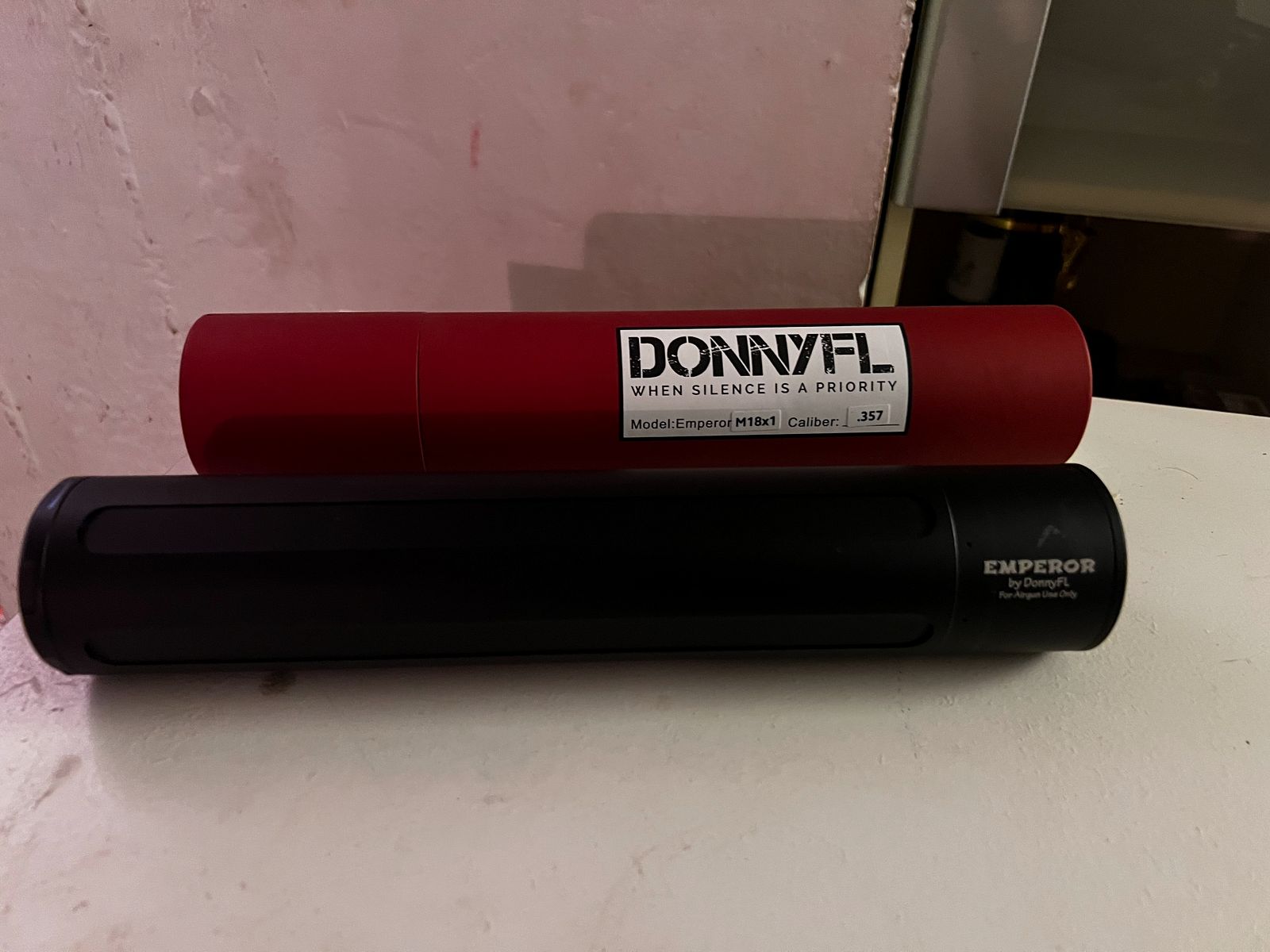 Suppressor Donnyfl "Emperorr" M18x1 Caliber .357, afbeelding 4 van 6