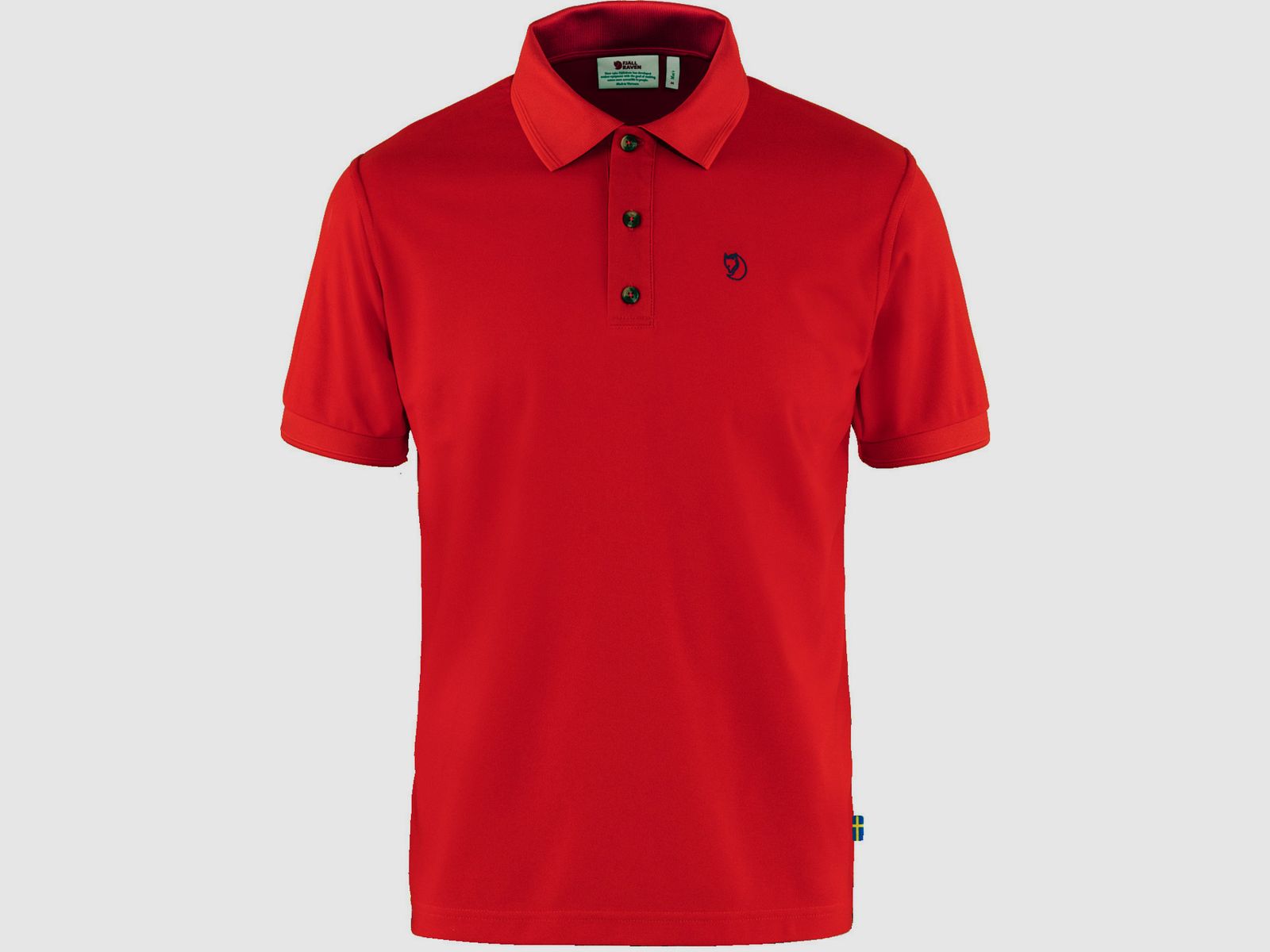 Fjllrven Herren-Polohemd Crowley Piqu