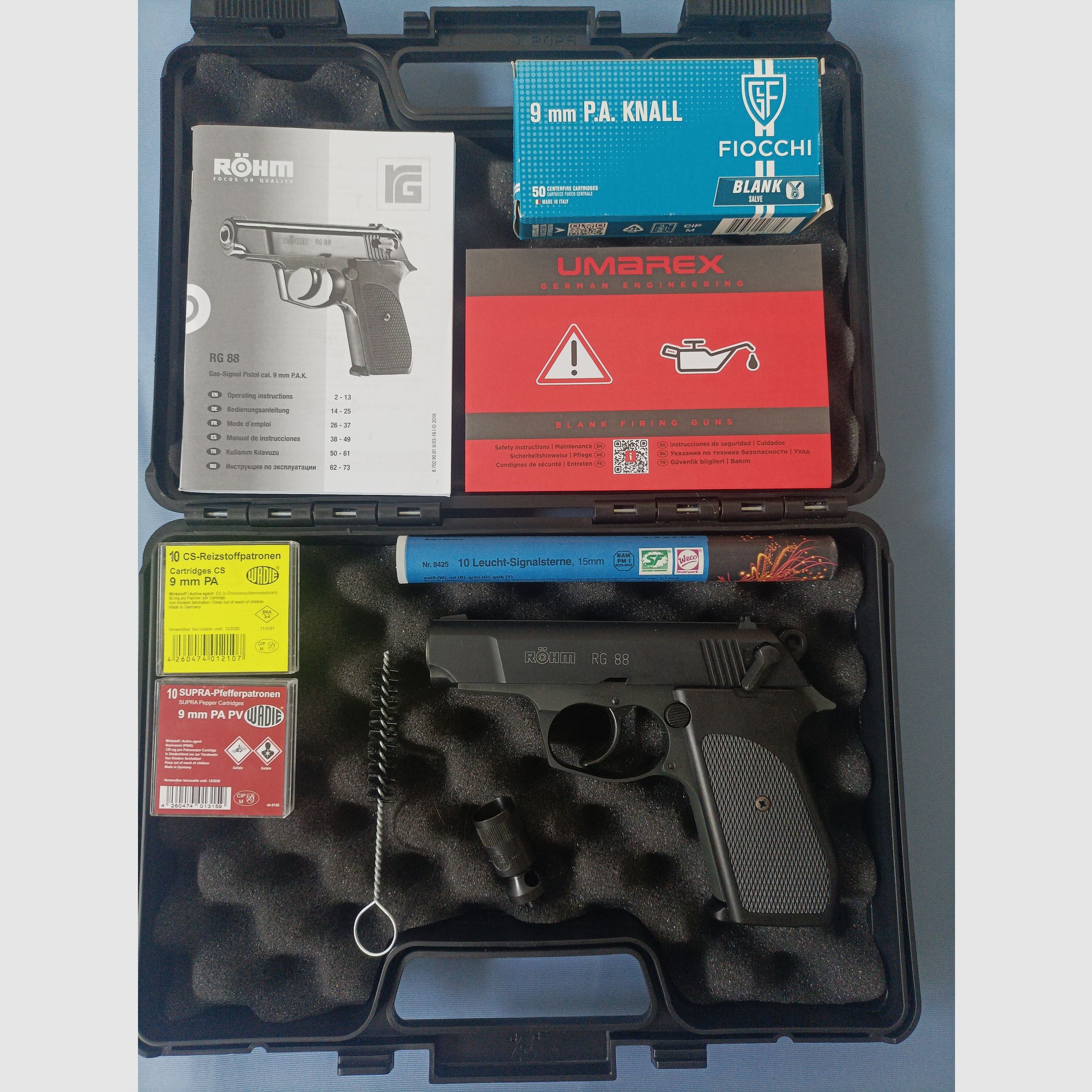 Röhm RG88 New Unfired 9mm P.A.K.