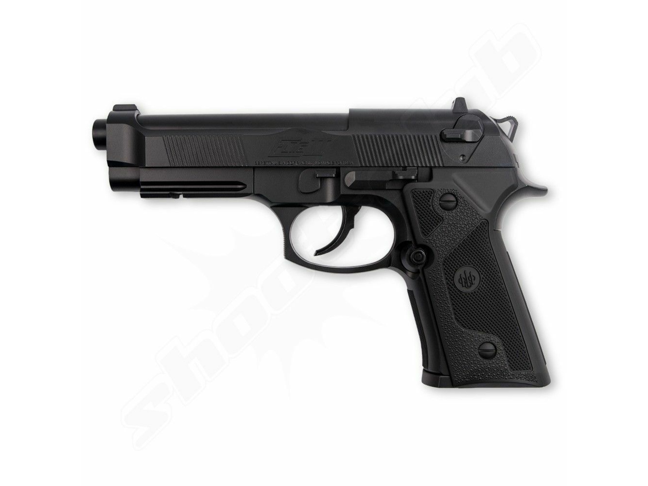 Beretta	 Elite II CO2-Pistole 4,5mm Stahl BBs im Plinking-Set