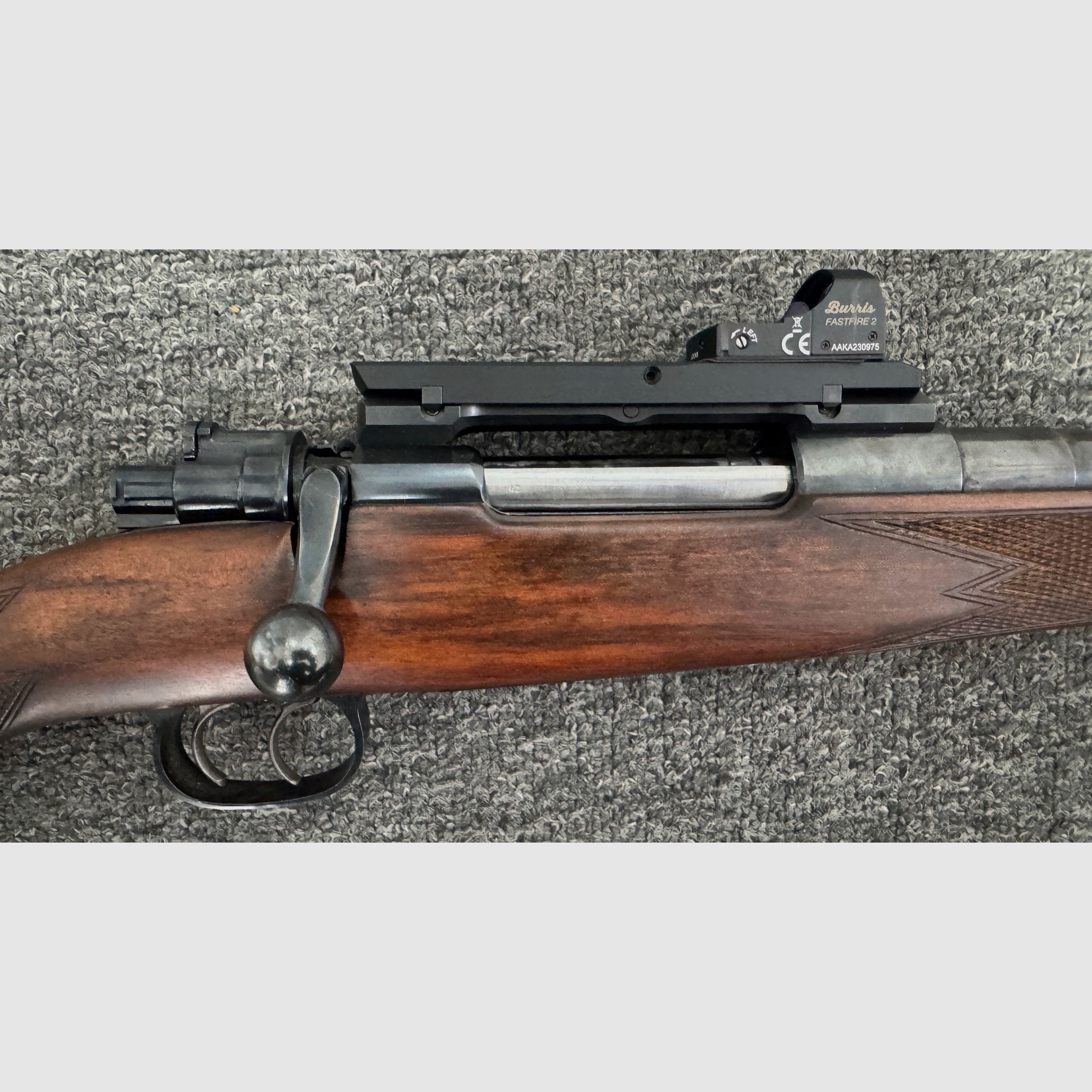 98 system 7x64 + Burris Fastfire2 na Dentler