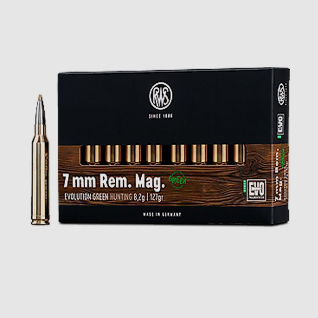 RWS EVO Green Munition Kal. 7mmRM 127gr, Bild 1 von 3