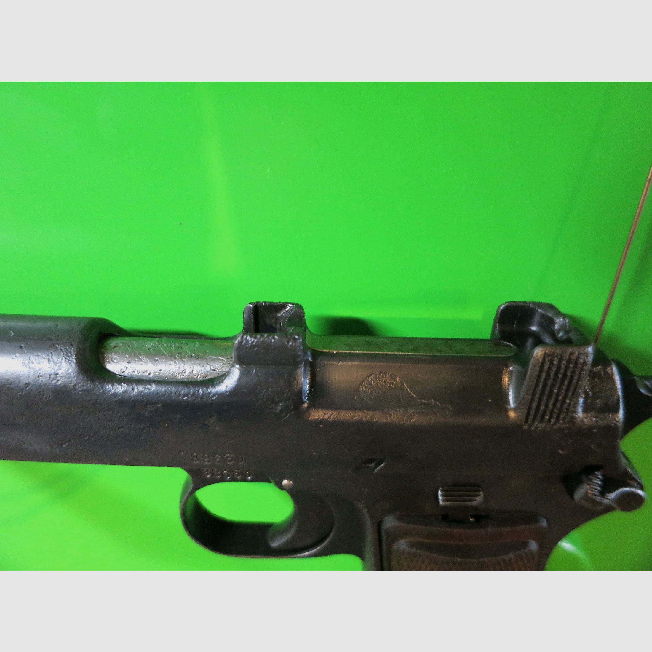Steyr Hahn M1912 – Halbautomatische Pistole  Modell STEYR 1915; 9 mm Steyr   #85