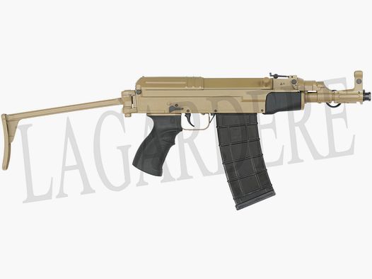 CZECH SMALL ARMS VZ 58 SPORTER KOMPAKT TAN MIT KLAPPERSCHAFT (SEMI-AUTOMATISCHES STURMGEWEHR)