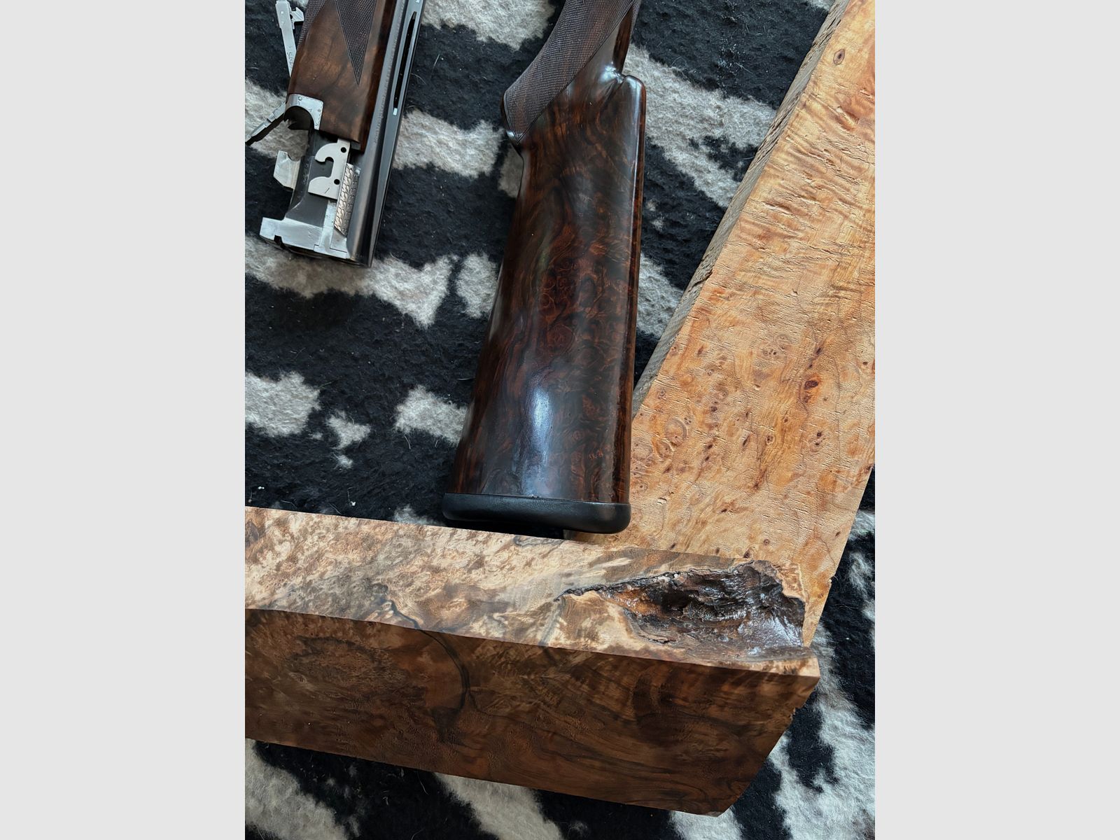 stock wood super luxury for rear & fore stock, image 10 of 12