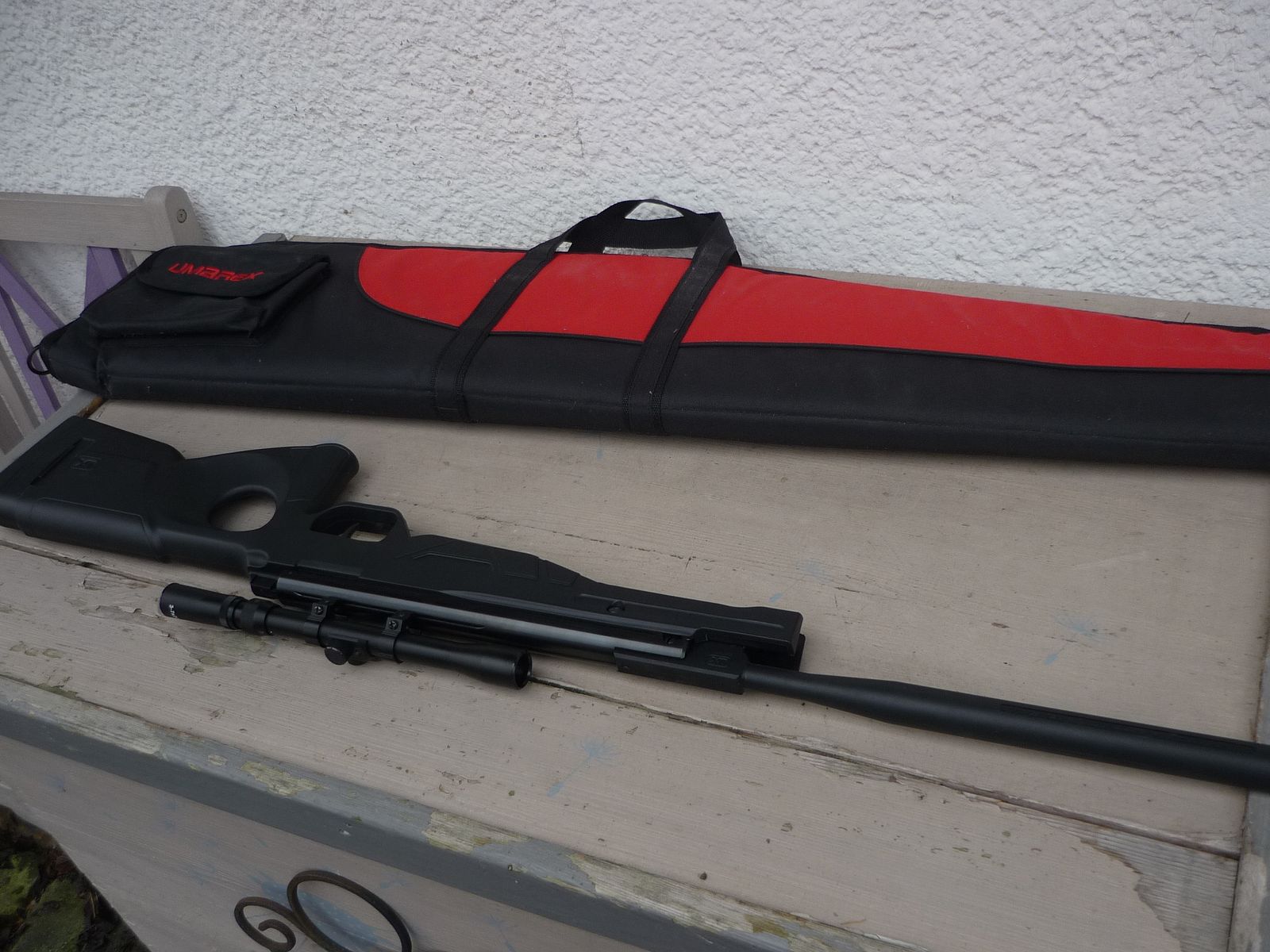 Carabina de aire comprimido Umarex UX Patrol 4,5mm con bolsa