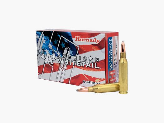 HORNADY 243 WIN 100 GRS / 6,45 G INTERLOCK AMERICAN WHITETAIL 20 STK