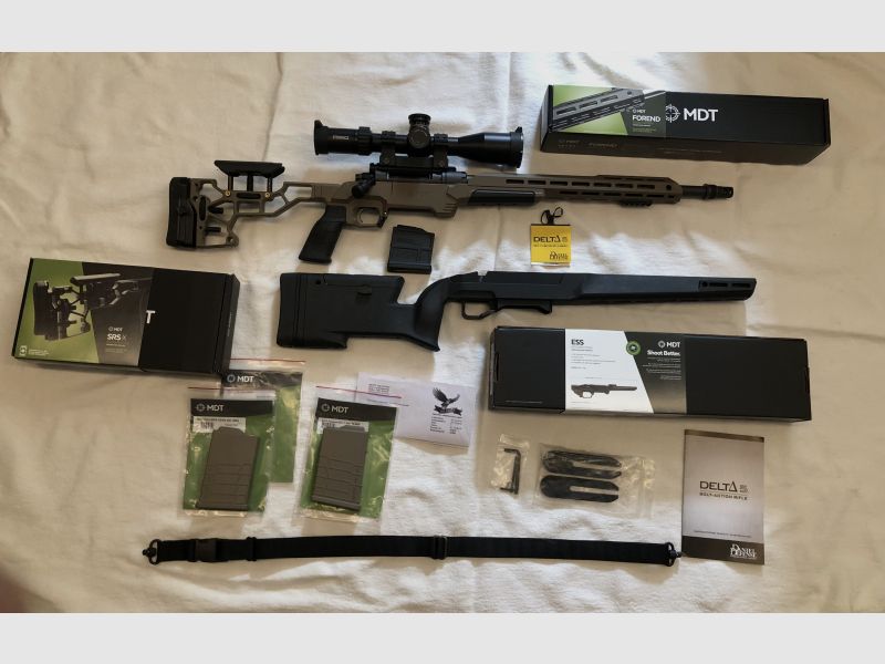 Daniel Defense Delta 5 .308 Winchester MDT Era TAC Steiner M5Xi 3-15x50 MSR