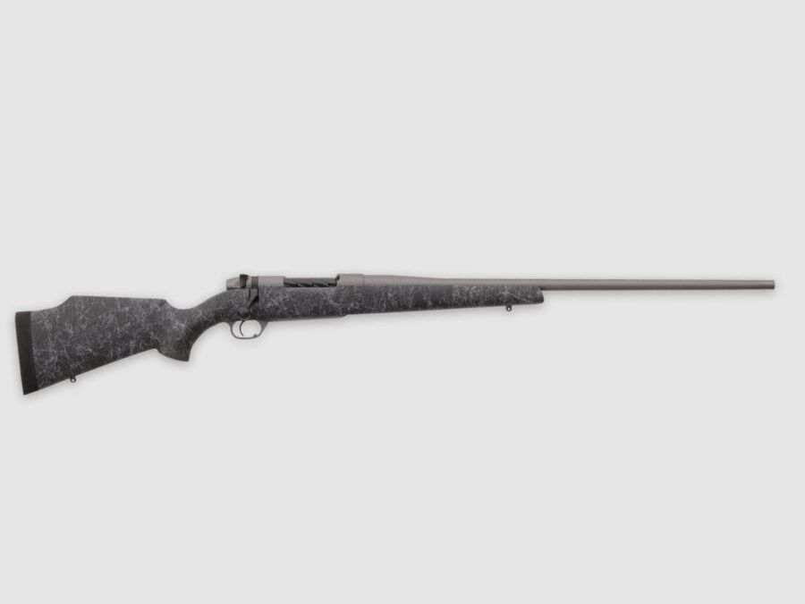 Weatherby MARK V WEATHERMARK .300 WEATH MAG 26"/66CM TAC GRAY CERAKOTE 1/2"-28