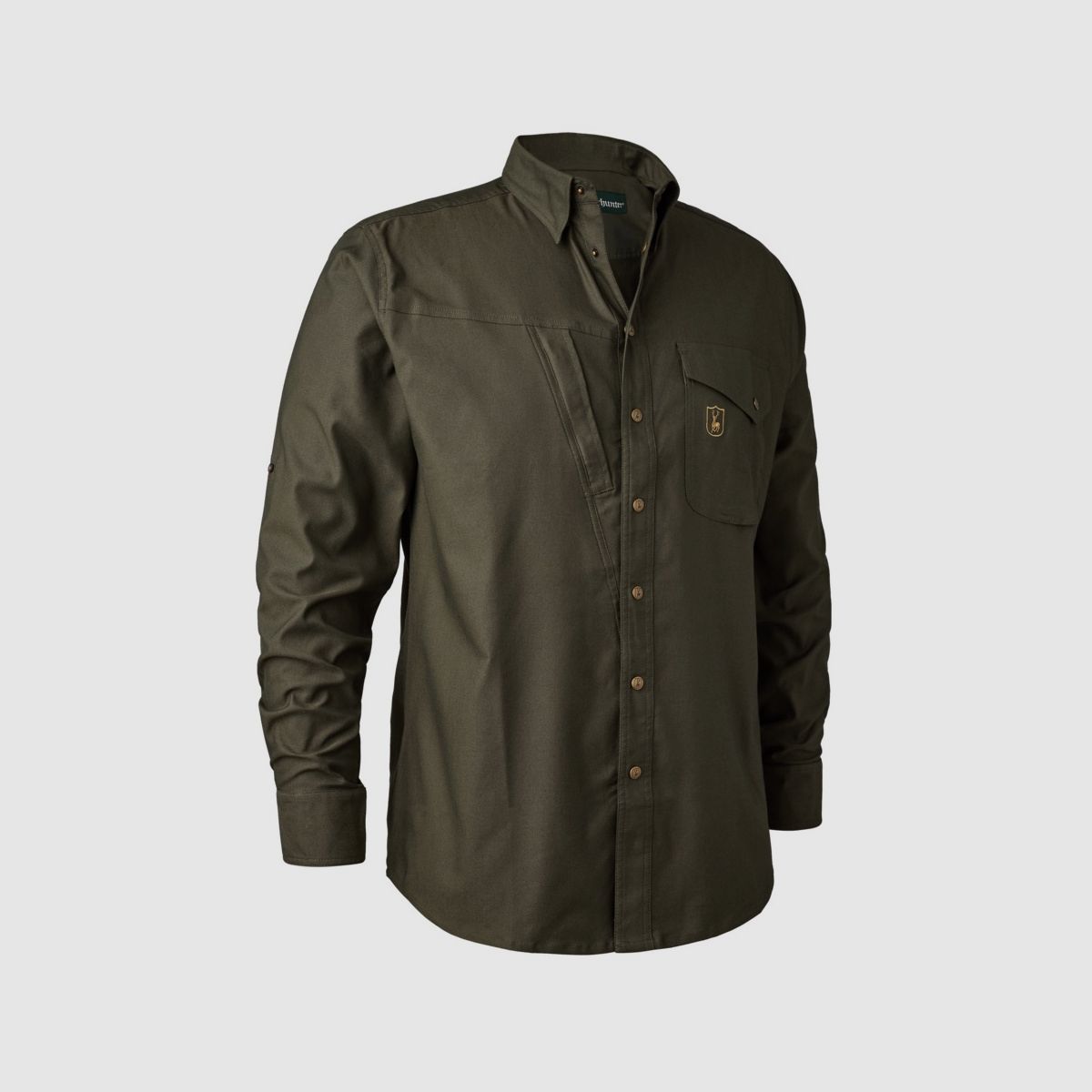 DEERHUNTER Matobo Hemd Forest Green