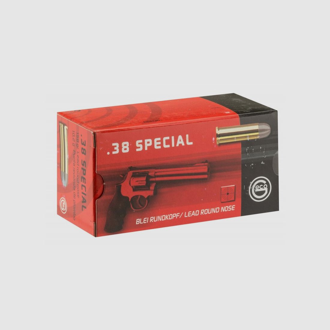 BTE 50 PAT. GECO KAL. .38 SPECIAL BLEI RUNDSPITZE
