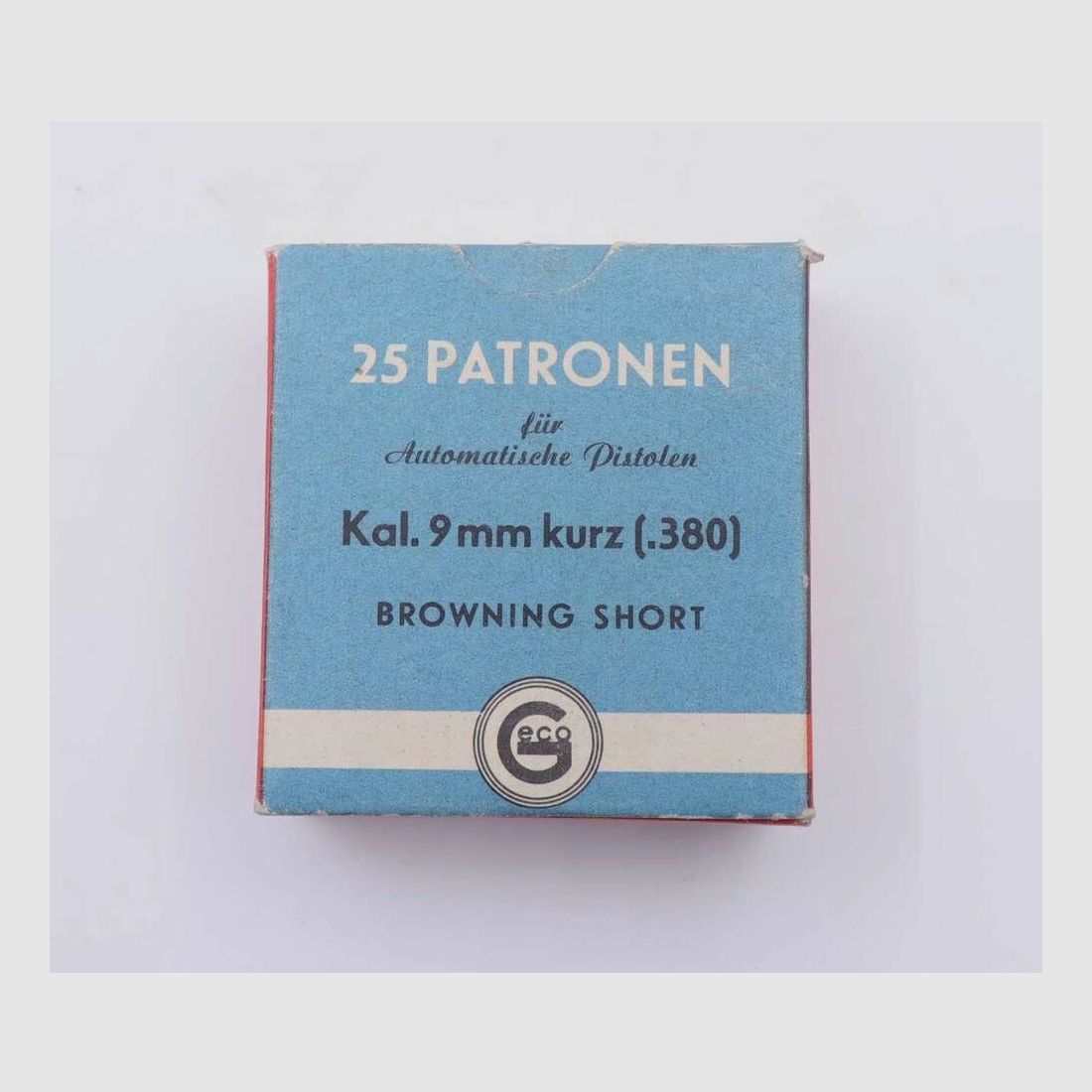 Geco - Fürth Pistolenmunition 9mmkurz/.380ACP/9x17