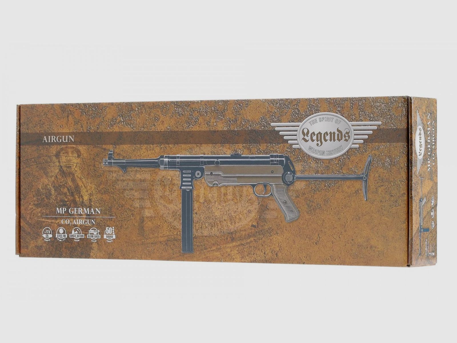 CO2-MP-Maschinenpistole mit Stahlkugeln 4,5 mm, Bild 6 von 6