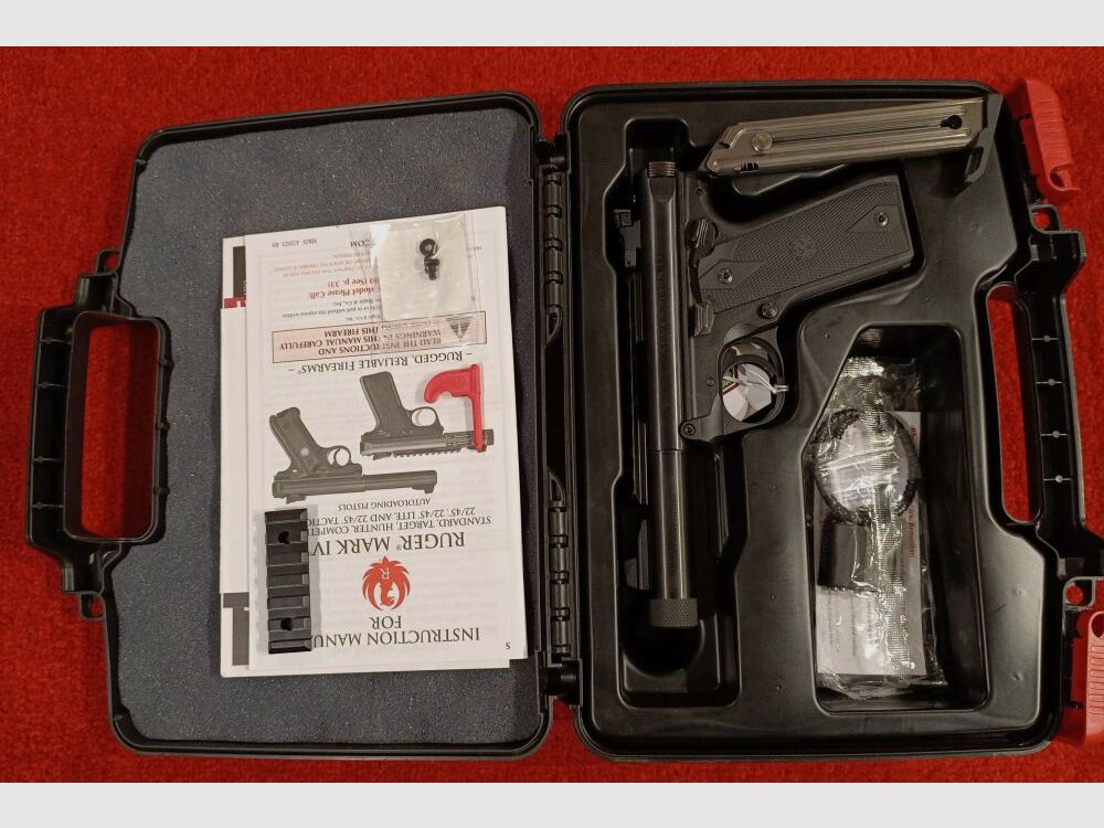 Ruger RUG.MK-IV 22/45 TACT.4.4"22LR .22lr