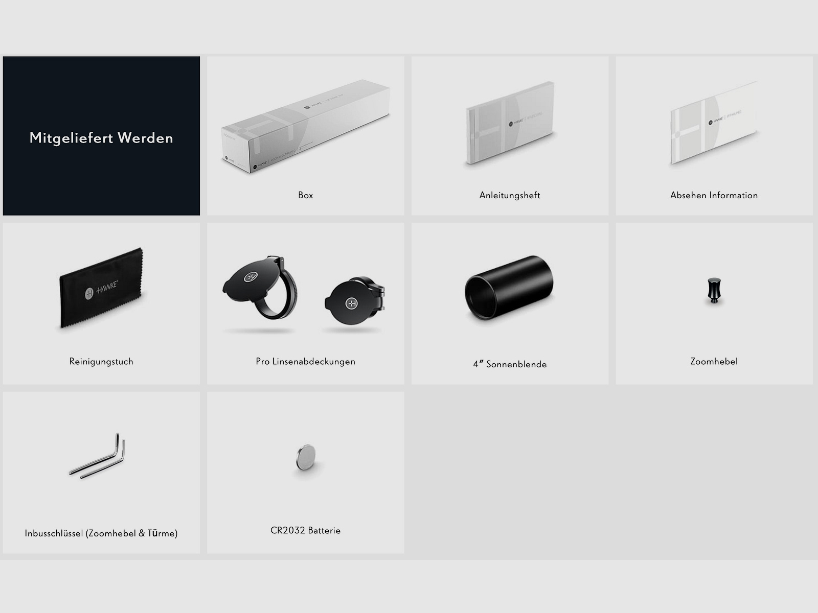 Hawke 18531 Zielfernrohr FRONTIER 30 FFP 4-20x50 MOA JAGD ABSEHEN