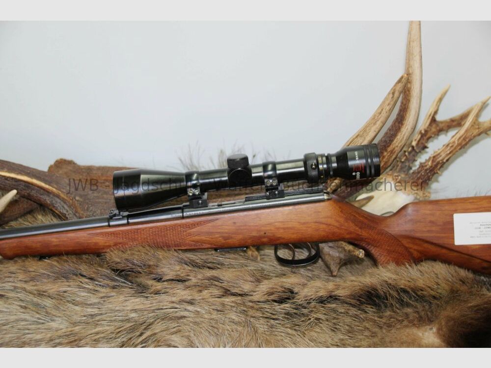 Anschütz 1516 met Tasco 3-9 x 40 .22WinMag