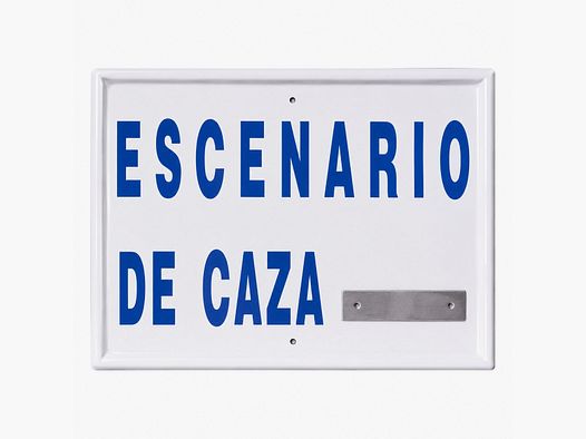 Jagdszenario Tafel Andalusien 50x33 cm
