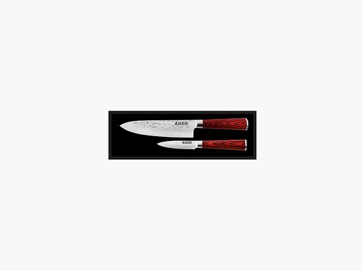 Wusaki Pakka - Set di 2 coltelli 0 cm