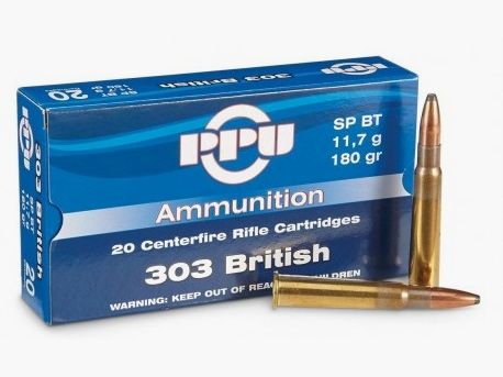 Amunicja Partizan 303 British 180 grains SPBT