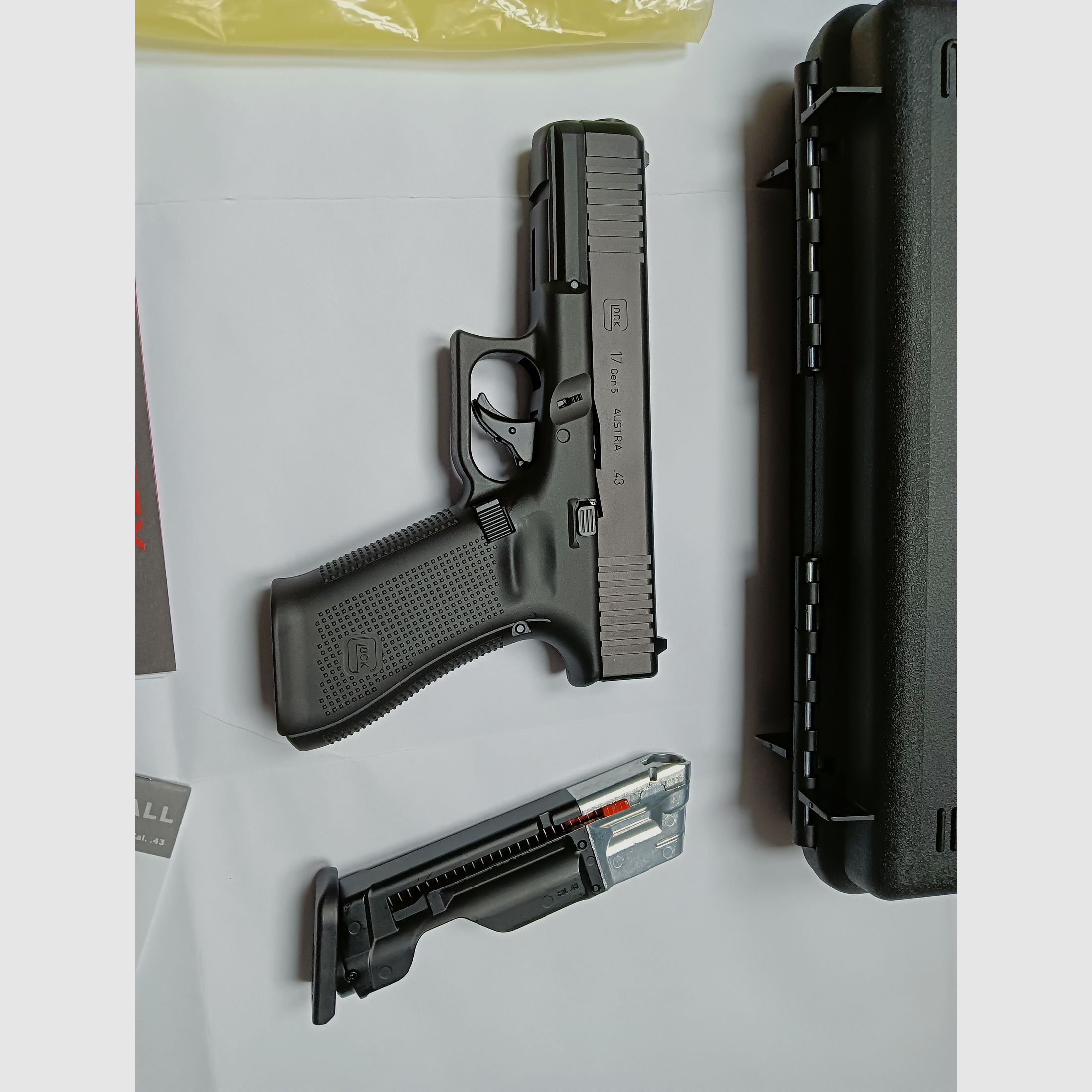 Umarex T4E Glock 17 cal.43  Sammlung Auflösung TPM1 HK416 