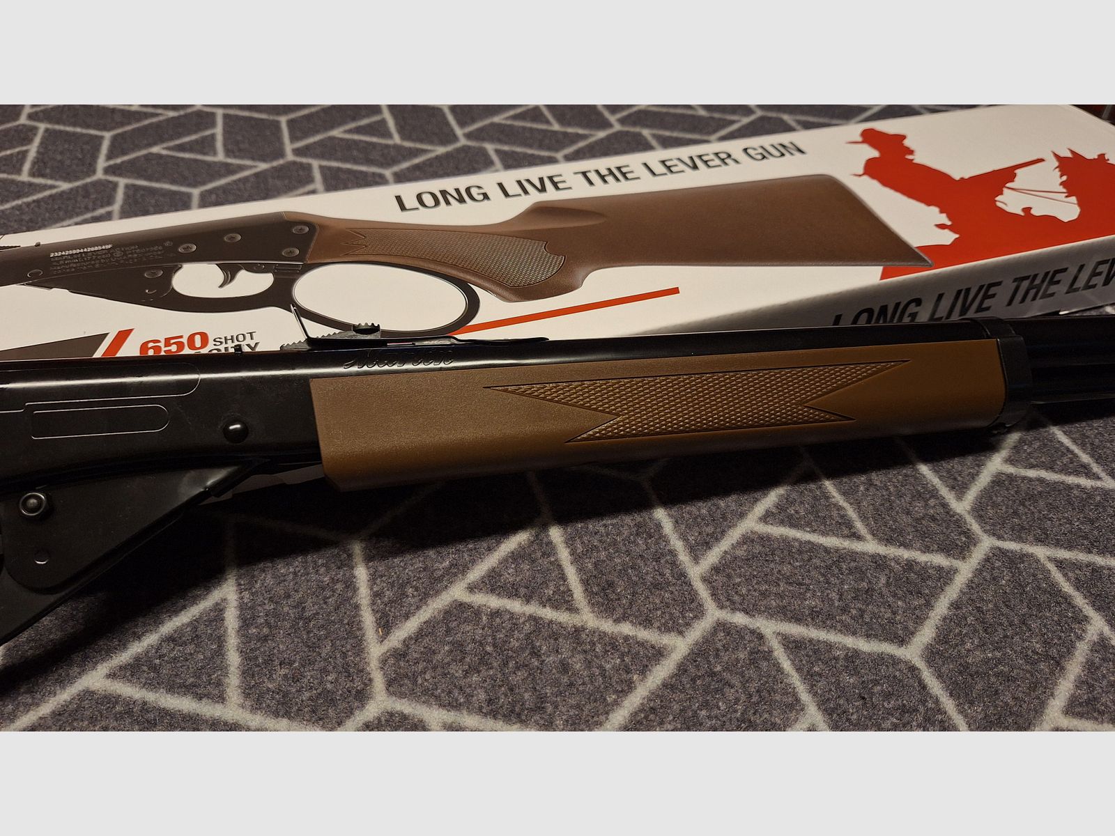 Marlin Lever Action BB Rifle - Unterhebelspanner Luftgewehr 4,5 mm BB