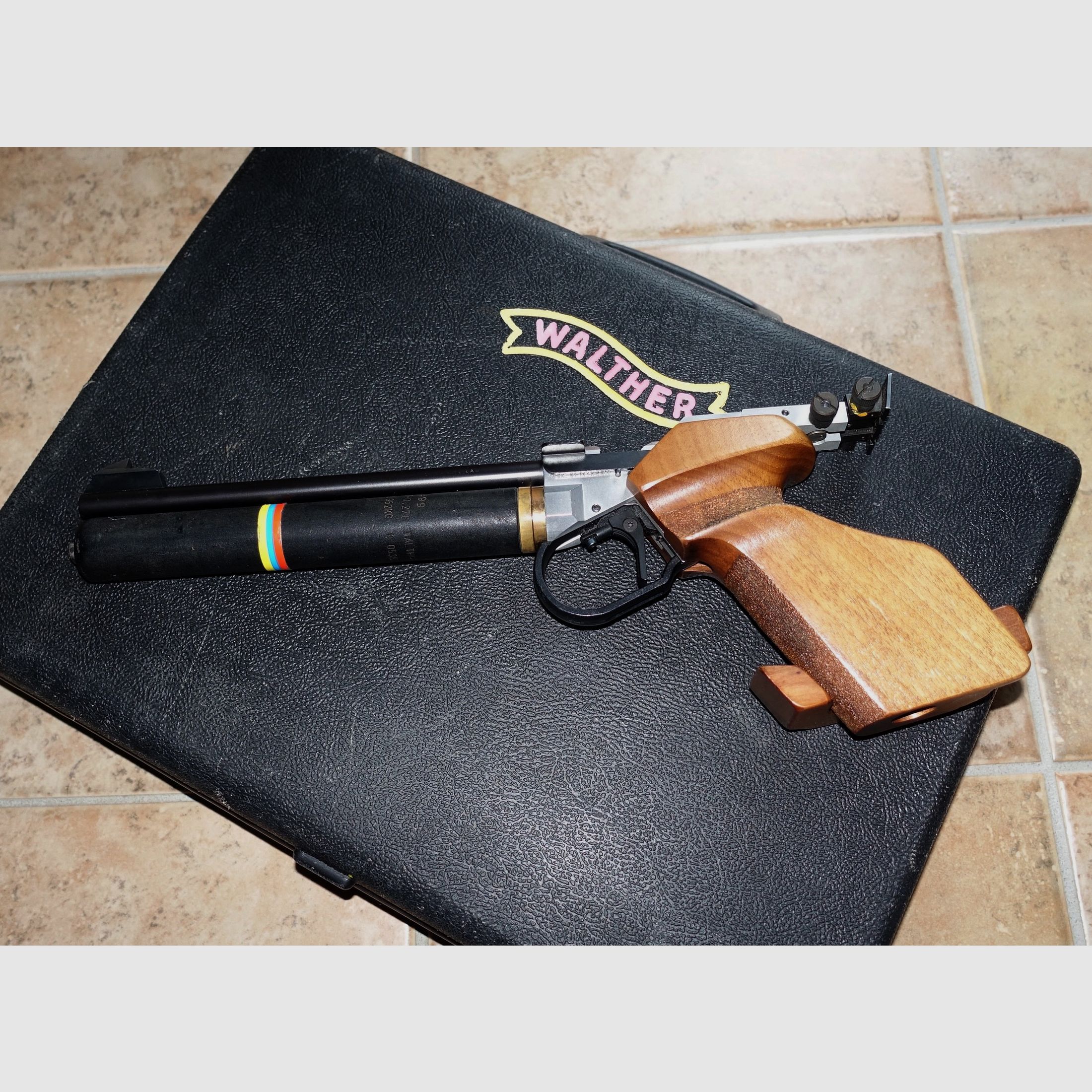 Pistola de competición Walther CP2