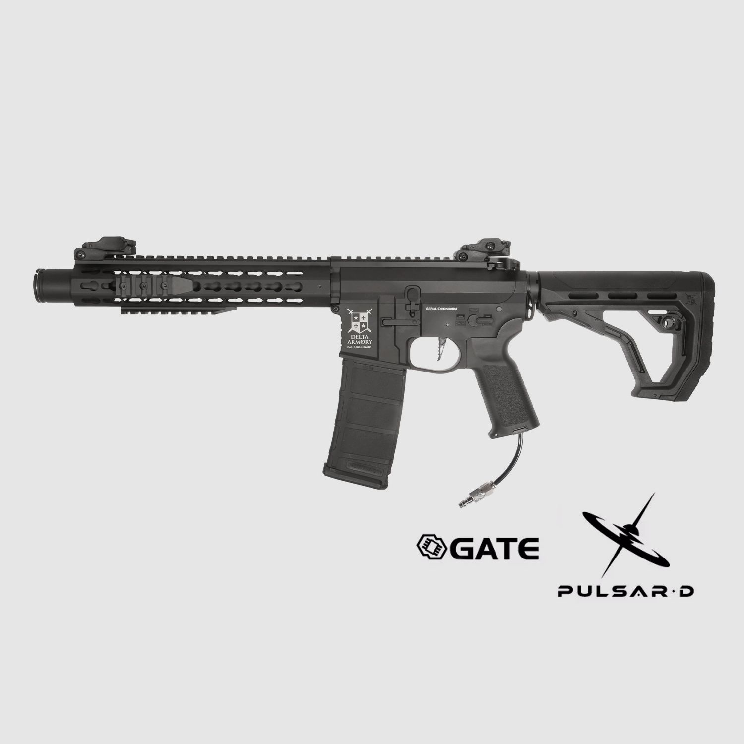 DELTA ARMORY HPA  Airsoft Gewehr AR15 KEYMOD 10 ALPHA Vollmetall Frei ab 18 | Delta Armory