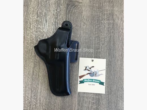 Sickinger Holster Patrol-Man S&W 4” L-Frame, GP100, King Cobra, Taurus M66/689 Schwarz