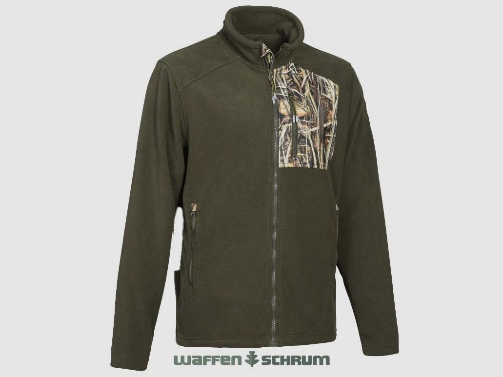 Percussion Fleecejacke Passion Migrateurs Khaki