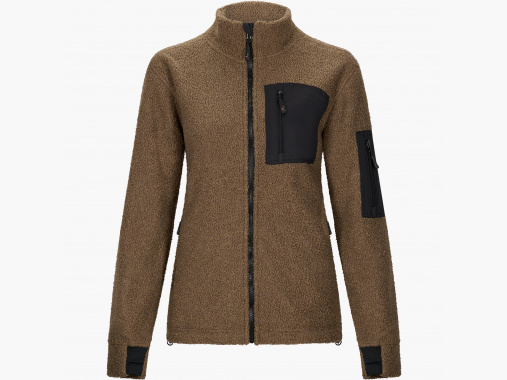 il Lago Sie Teddyjacke Levina Damen (Braun/Schwarz) | 2XL