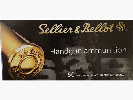 S&B .32 S&W LONG LRN 100grs. - 50 strzałów