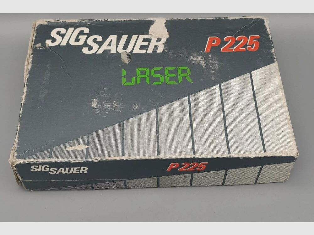 SIG Sauer P6 Laser Übungspistole der Polizei NRW "Grünwaffe" CQT" #986 ohne