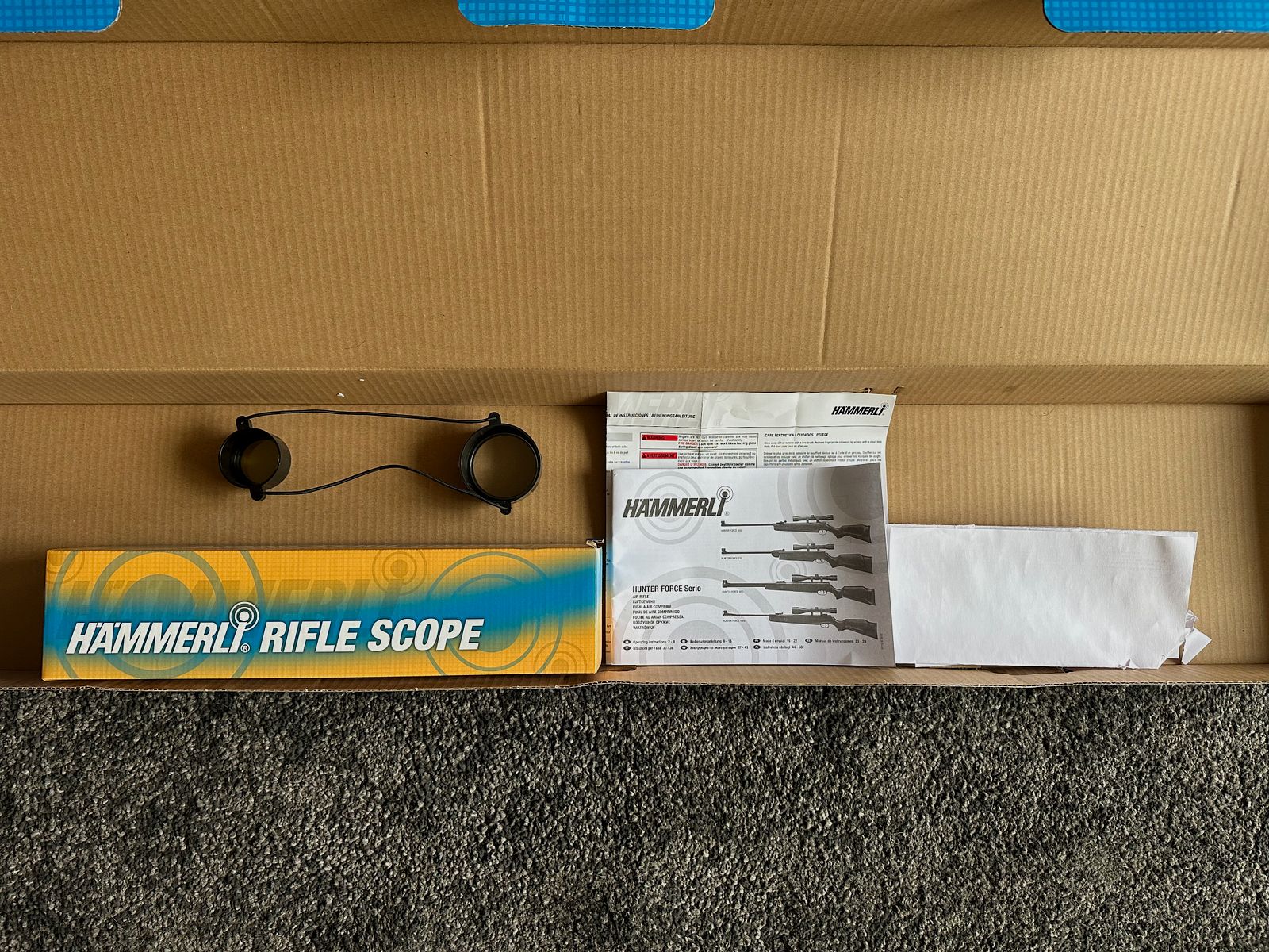 Luftgewehr (HÄMMERLI Hunter Force 900 Combo, inkl. Zielfernrohr 6x42)