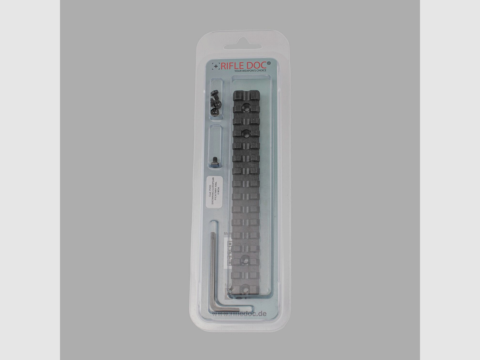 Rifle Doc Picatinny Weaver STAHL Schiene für BROWNING EUROPEAN