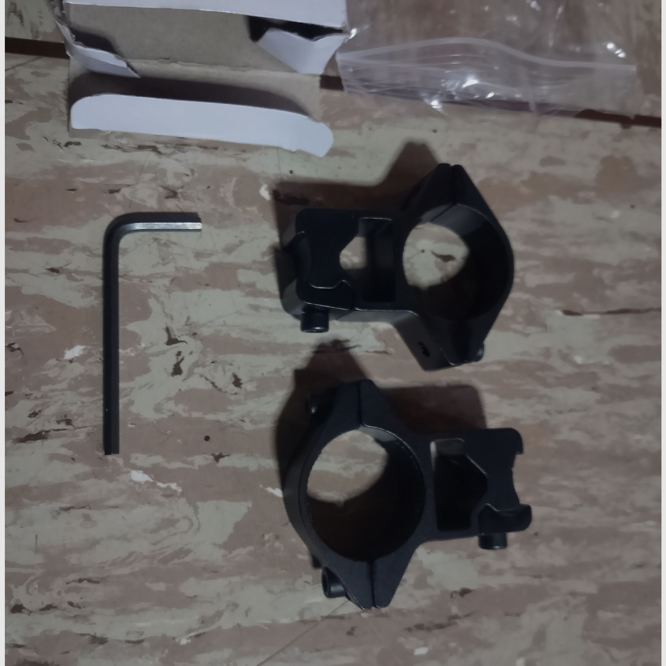 Nuevos anillos de montaje para mira de 25 mm de diámetro para riel picatinny de 11 mm