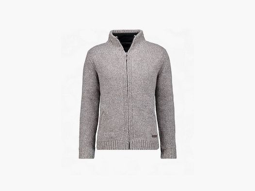 RAGMAN cardigan met fleece binnenvoering moka