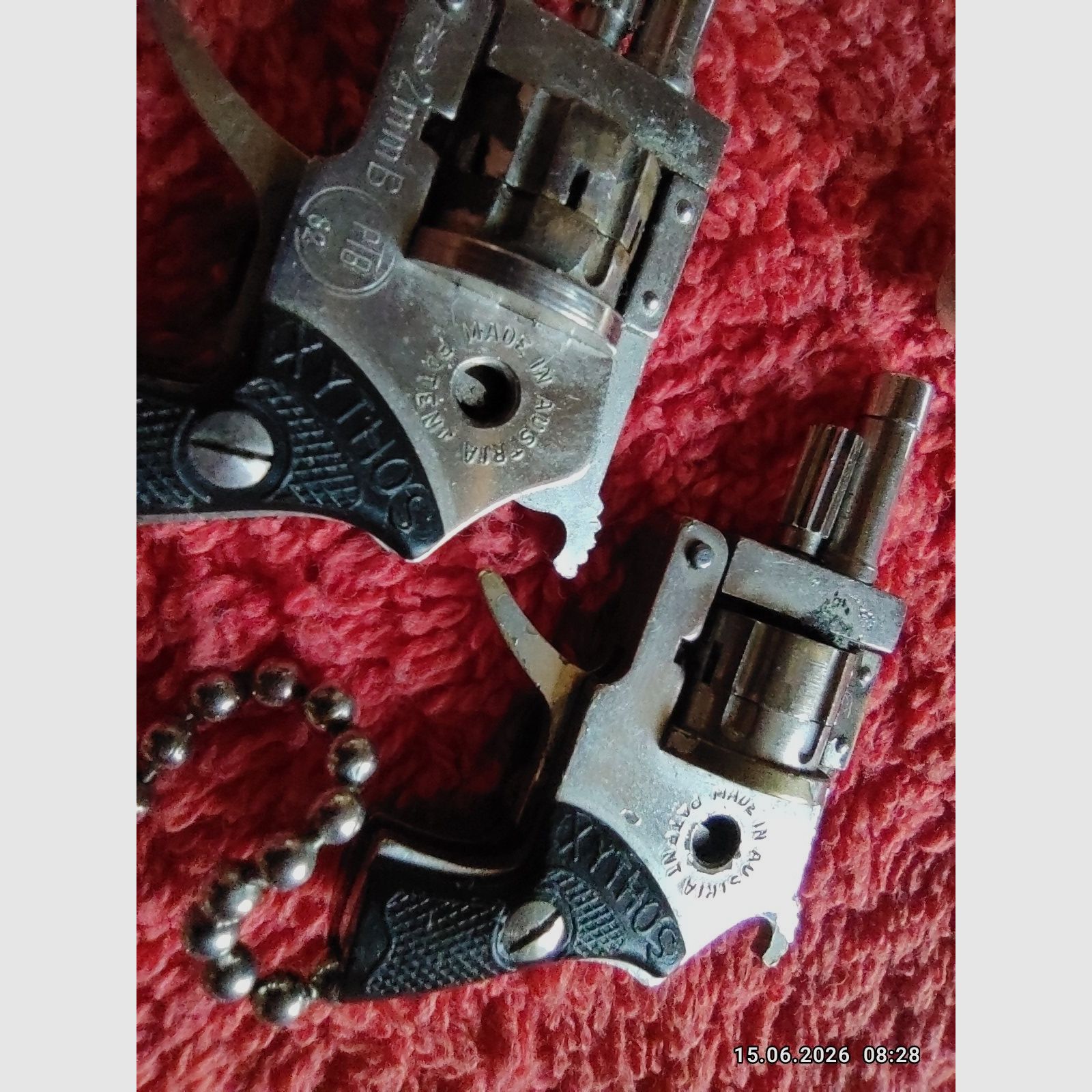 Berloque 2 mm Pistolen 