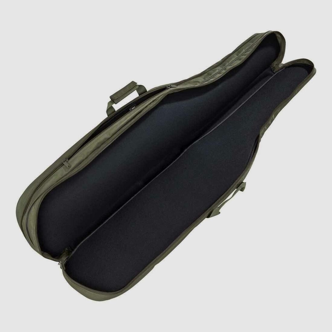 Forest and forest double case for long guns 140cm green - polyester